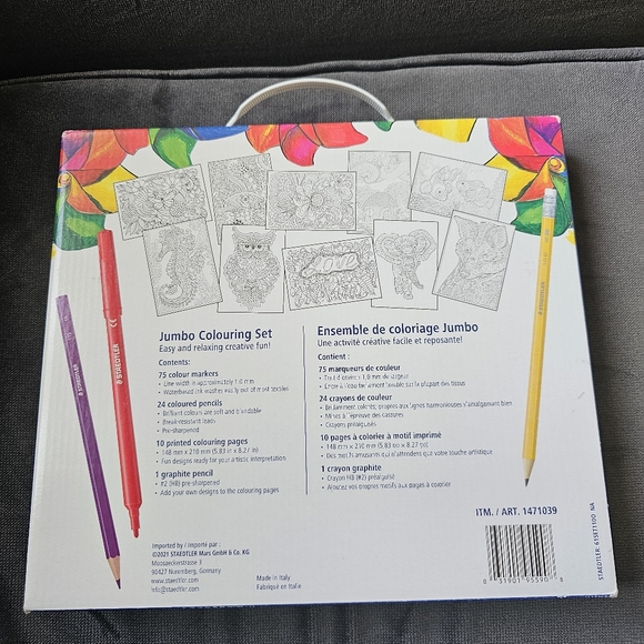 STAEDTLER Jumbo Colouring Set - Picture 2 of 2